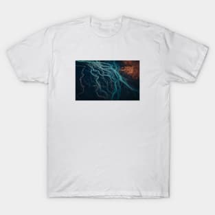 Glacial River Landscape T-Shirt